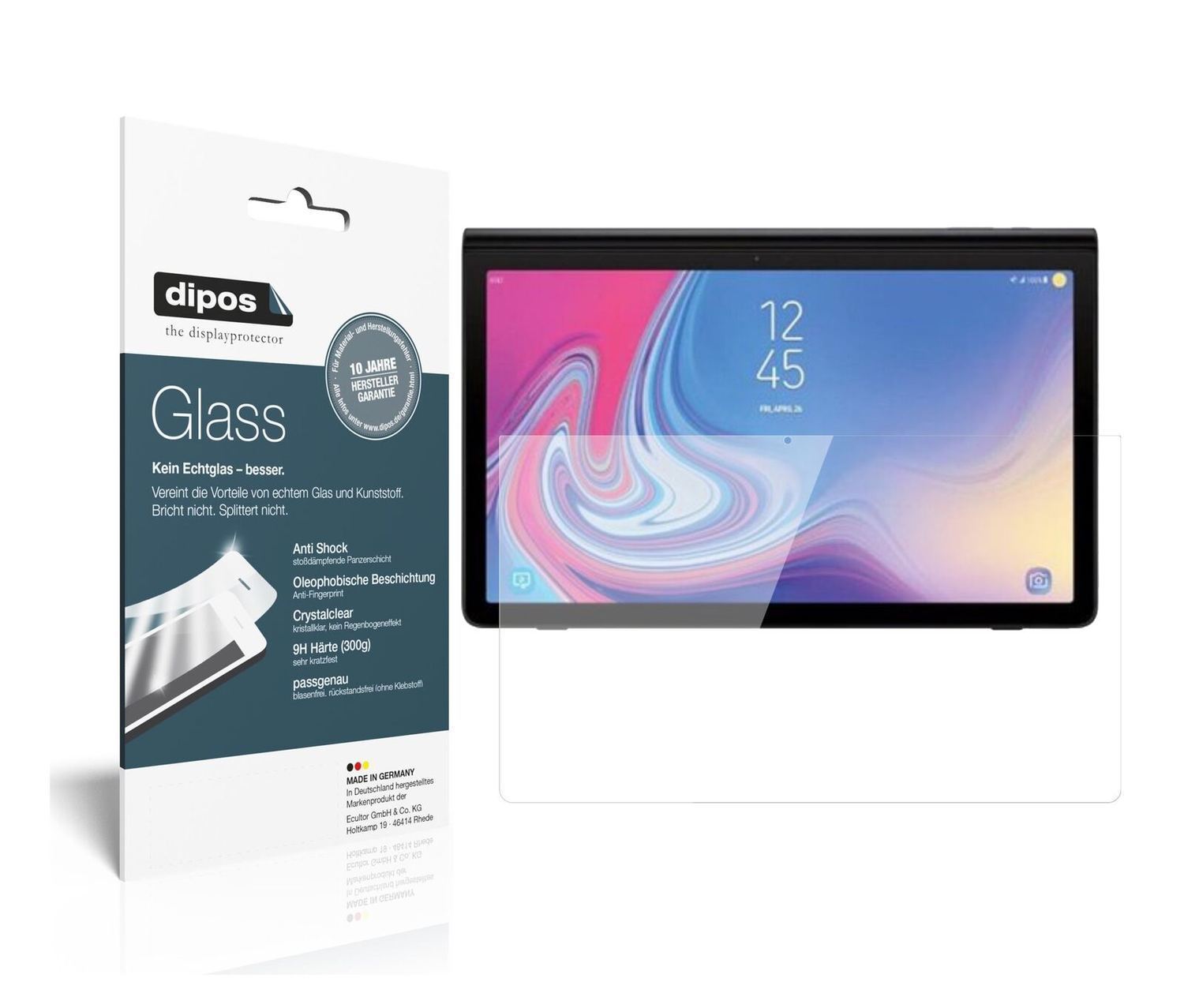 1x 9H Schutzfolie für Samsung Galaxy View 2 Panzer (2)