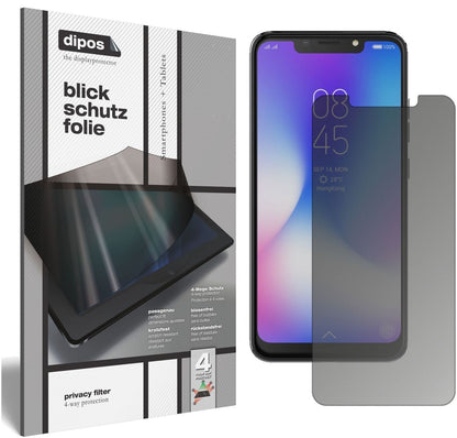 Blickschutzfolie für Tecno Camon 11 Pro matt Schut (2)