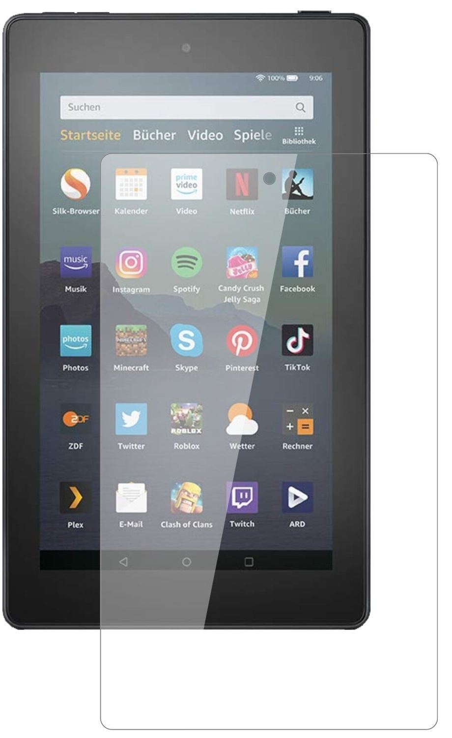 1x 9H Schutzfolie für Amazon Fire 7 Tablet Kids Ed (1)