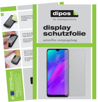 5x Schutzfolie matt für Oppo Realme 3 Pro Display- (2)