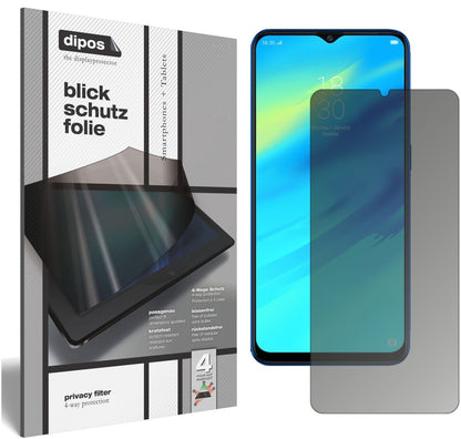 Blickschutzfolie für Oppo Realme C2 matt Schutzfol (1)