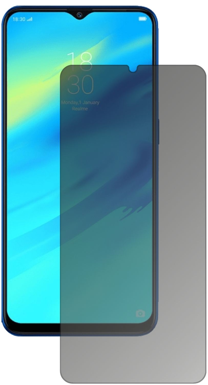 Blickschutzfolie für Oppo Realme C2 matt Schutzfol (2)