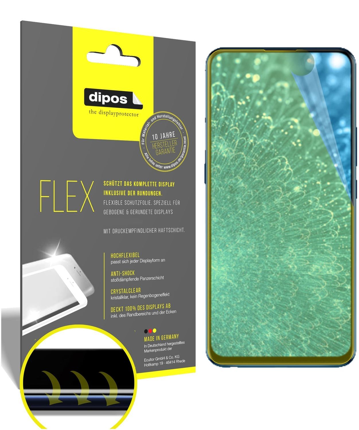 3x 3D Full Cover Schutzfolie für Vivo V15 Pro (1)