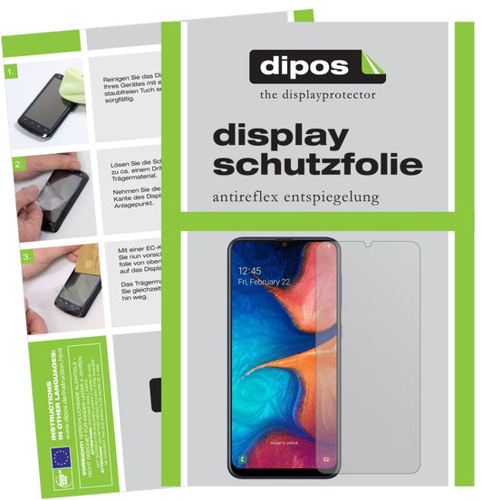 6x Schutzfolie matt für Samsung Galaxy A20e Displa (1)