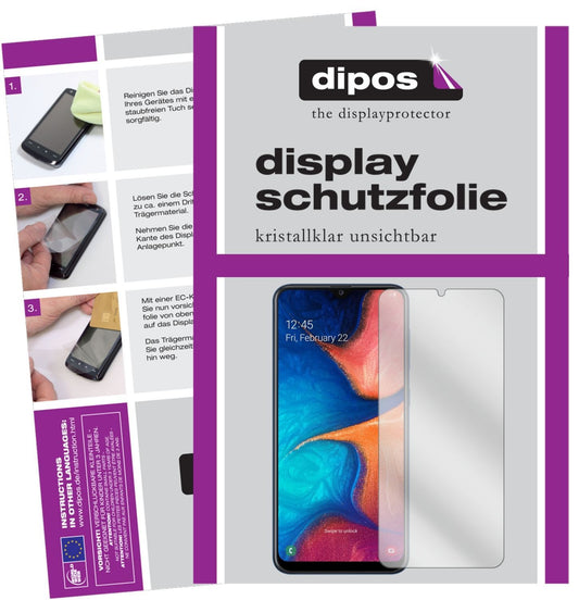 6x Schutzfolie klar für Samsung Galaxy A20e Displa (1)