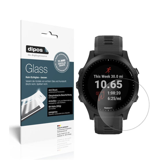2x 9H Schutzfolie matt für Garmin Forerunner 245 P (1)