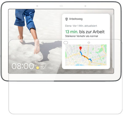 2x 9H Schutzfolie für Google Nest Hub Panzerfolie (2)
