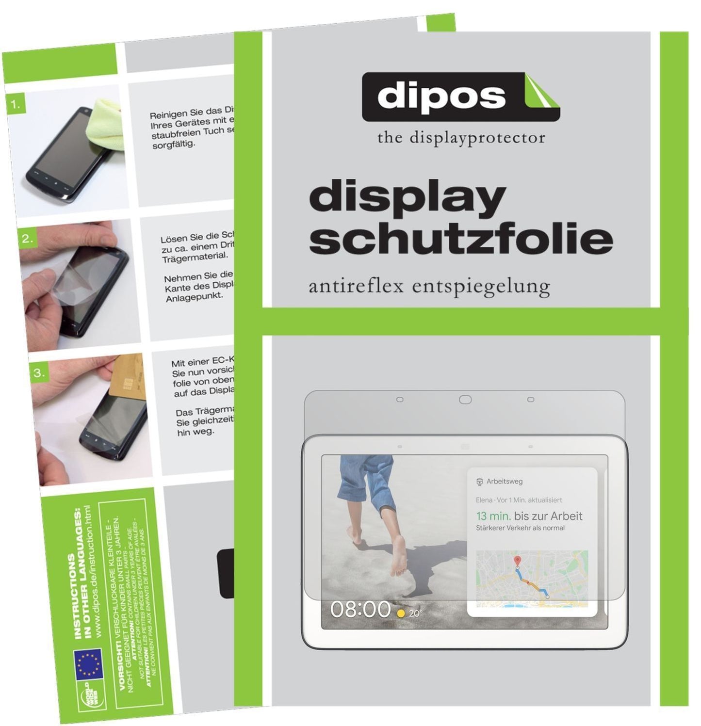 2x Schutzfolie matt für Google Nest Hub Display-Sc (1)