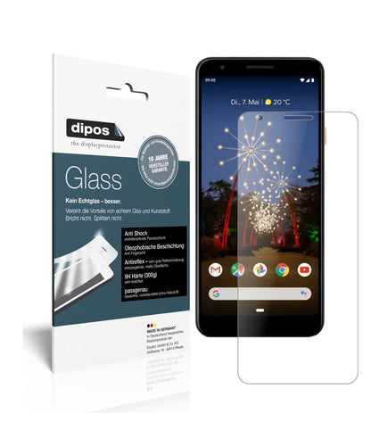 1x 9H Schutzfolie matt für Google Pixel 3a XL Panz (2)