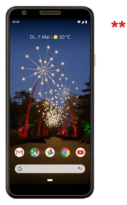 1x 9H Schutzfolie für Google Pixel 3a XL Panzerfol (9)