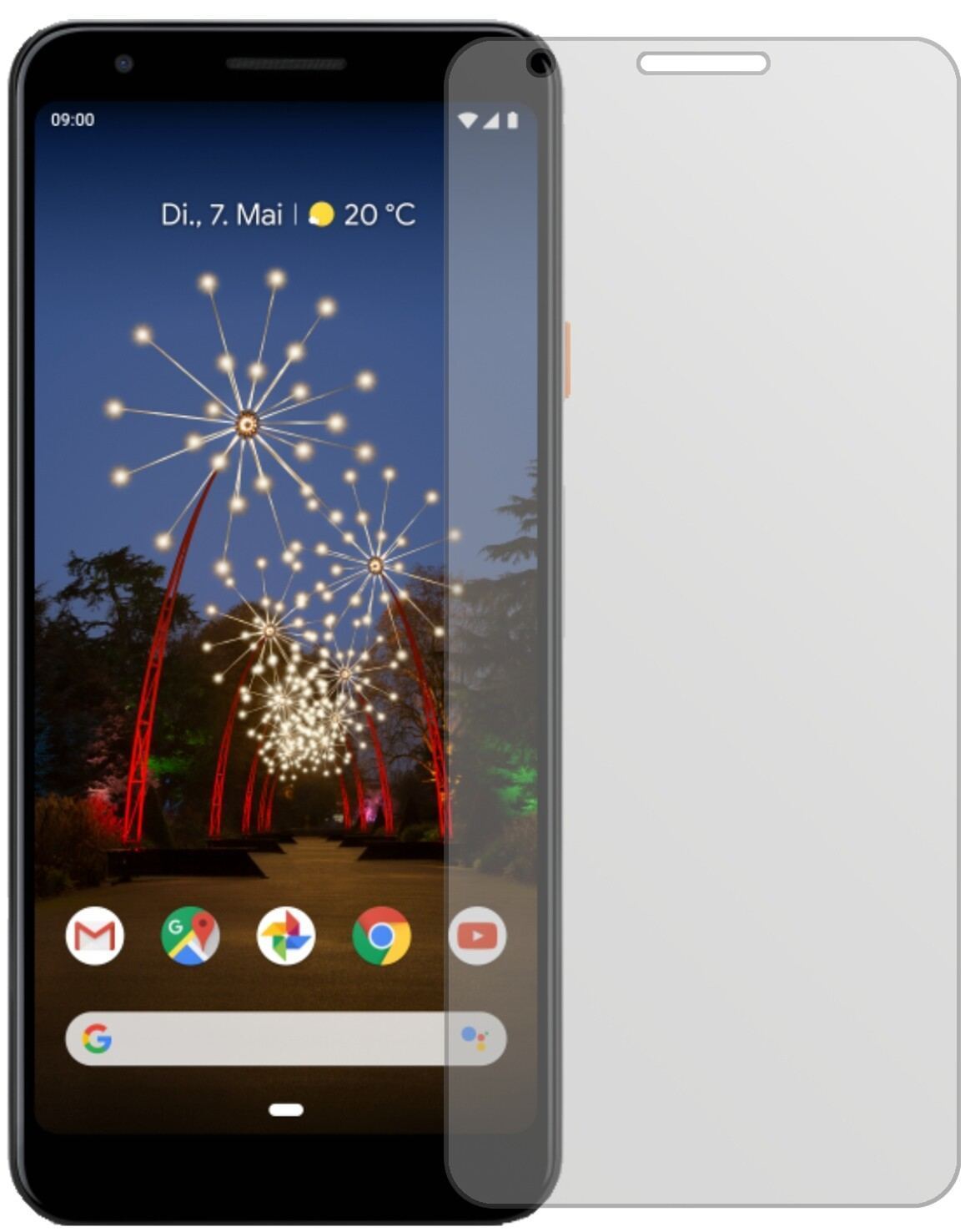 6x Schutzfolie matt für Google Pixel 3a XL Display (2)