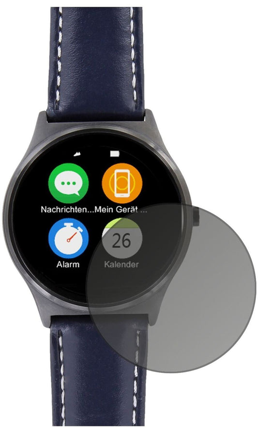 Blickschutzfolie für Uhr 30.5 mm Durchmesser matt  (1)