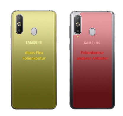 3x 3D Full Cover Schutzfolie für Samsung Galaxy A8 (2)