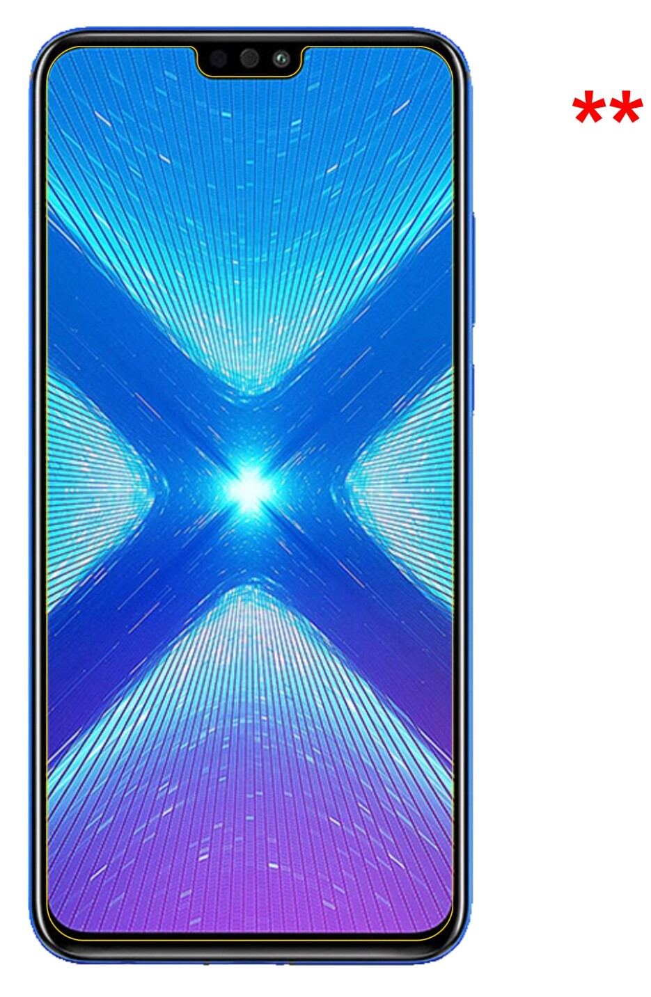 Blickschutzfolie für Honor View 10 Lite matt Schut (5)