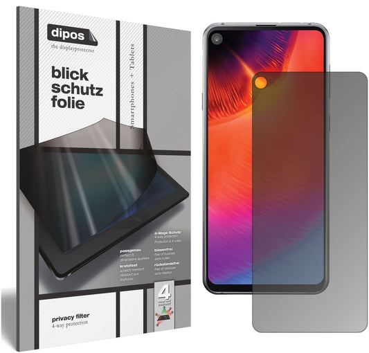 Blickschutzfolie für Samsung Galaxy A8s matt Schut (1)