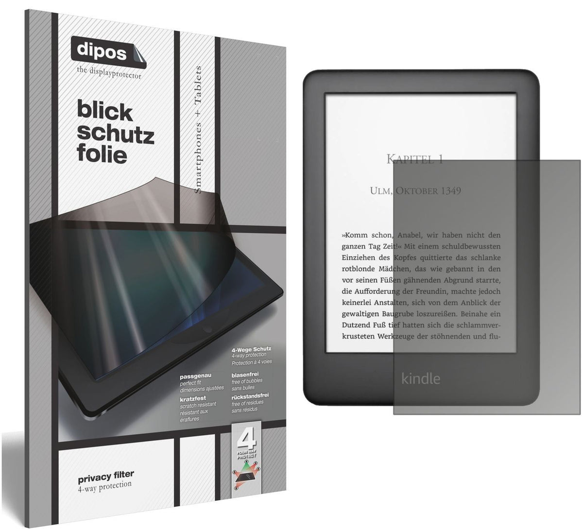 Blickschutzfolie für Amazon Kindle E-Reader der 10 (1)