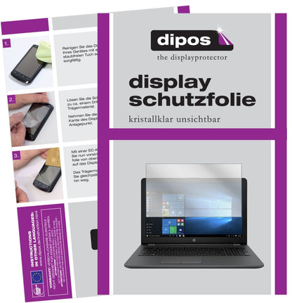 1x Schutzfolie klar für HP 250 G6 15.6 Zoll Displa (2)
