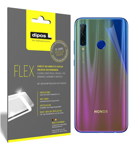 3x 3D Full Cover Schutzfolie für Honor 20i Rücksei (1)