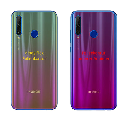 3x 3D Full Cover Schutzfolie für Honor 20i Rücksei (2)