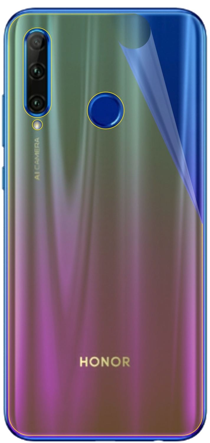3x 3D Full Cover Schutzfolie für Honor 20i Rücksei (3)