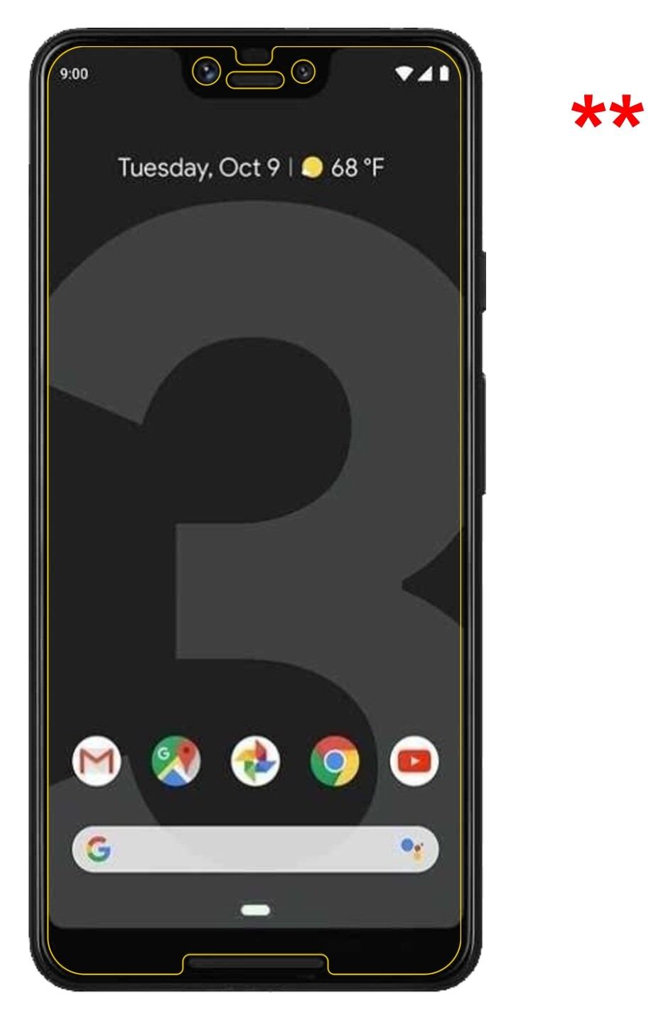 Blickschutzfolie für HTC Exodus 1 matt Schutzfolie (5)