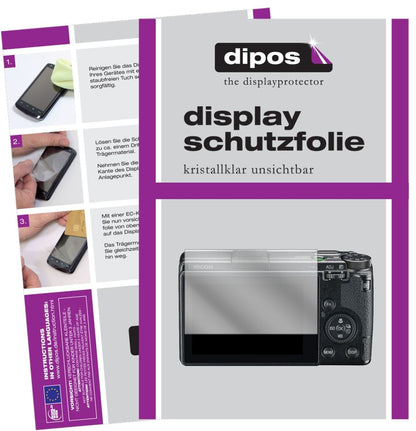 1x Schutzfolie klar für Ricoh GR III Display-Schut (2)