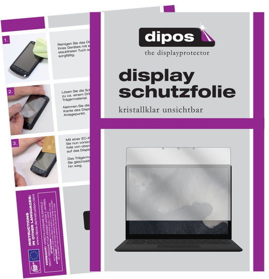 2x Schutzfolie klar für Microsoft Surface Laptop 2 (1)