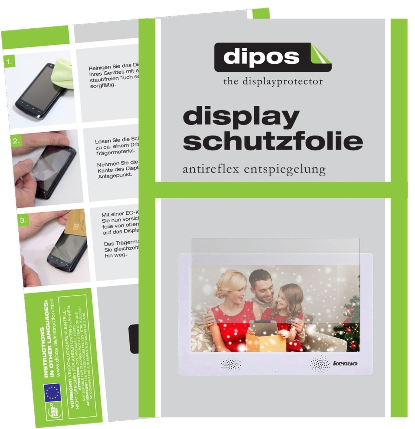 2x Schutzfolie matt für Kenuo 10.1 Zoll Display-Sc (1)