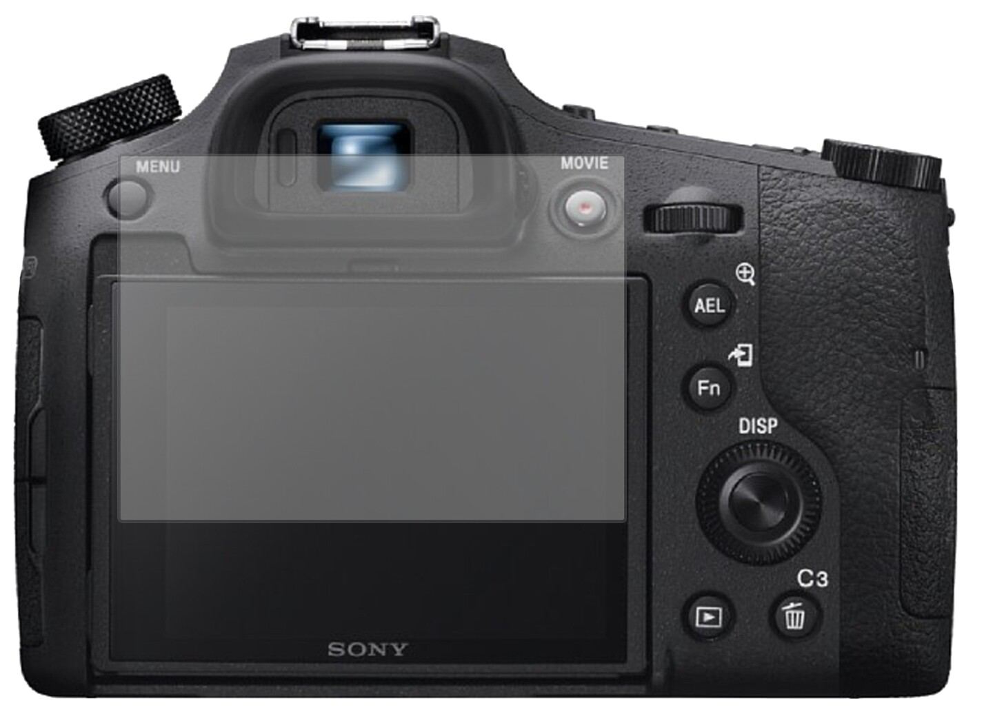 6x Schutzfolie matt für Sony DSC-RX10M4 Display-Sc (2)