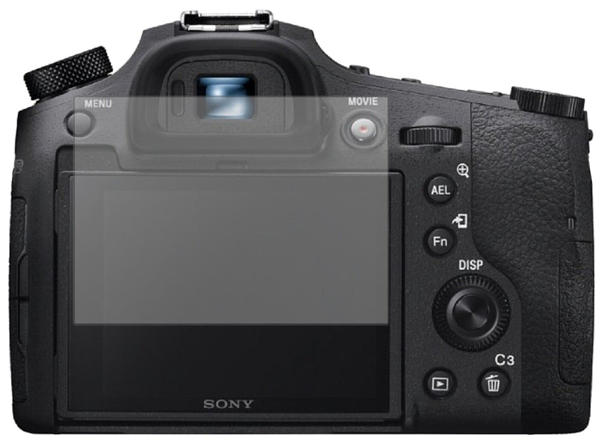 2x Schutzfolie matt für Sony DSC-RX10M4 Display-Sc (2)