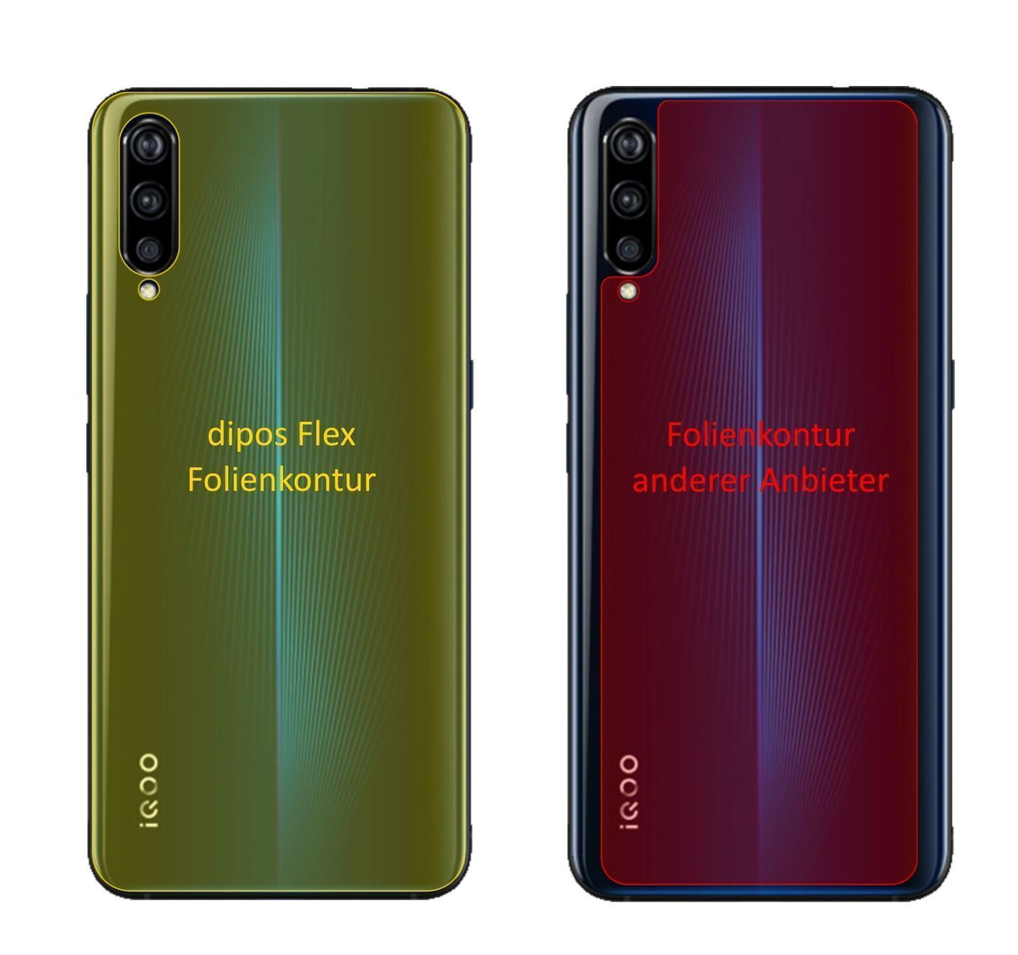 3x 3D Full Cover Schutzfolie für Vivo IQOO Rücksei (2)