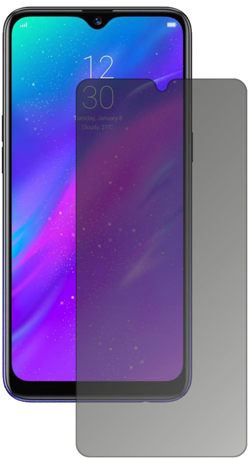 Blickschutzfolie für Oppo Realme 3 matt Schutzfoli (2)