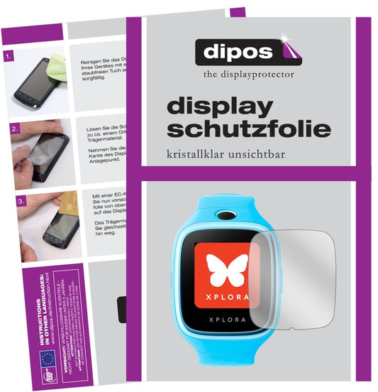6x Schutzfolie klar für XPLORA 3S Display-Schutzfo (1)