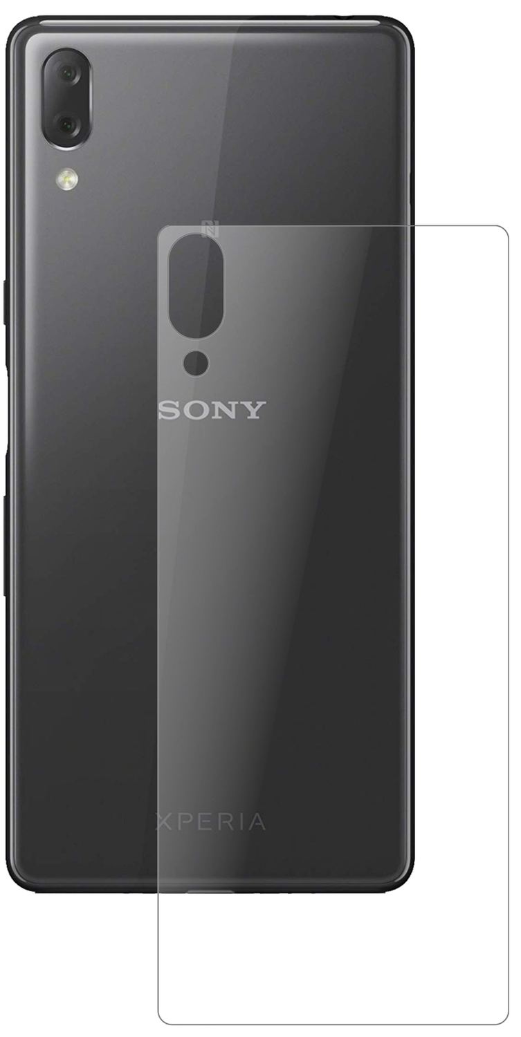 2x 9H Schutzfolie matt für Sony Xperia L3 Rückseit (2)