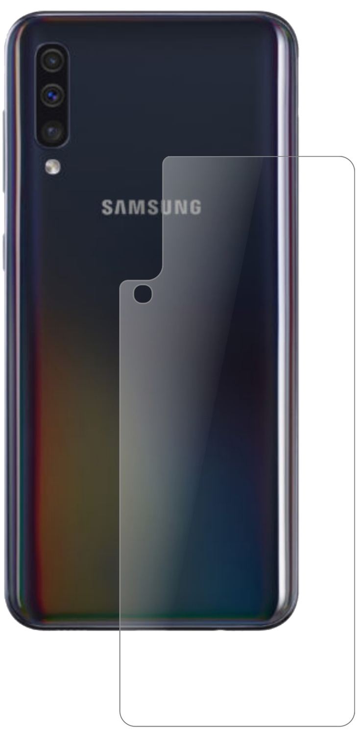 2x 9H Schutzfolie matt für Samsung Galaxy A40 Rück (2)