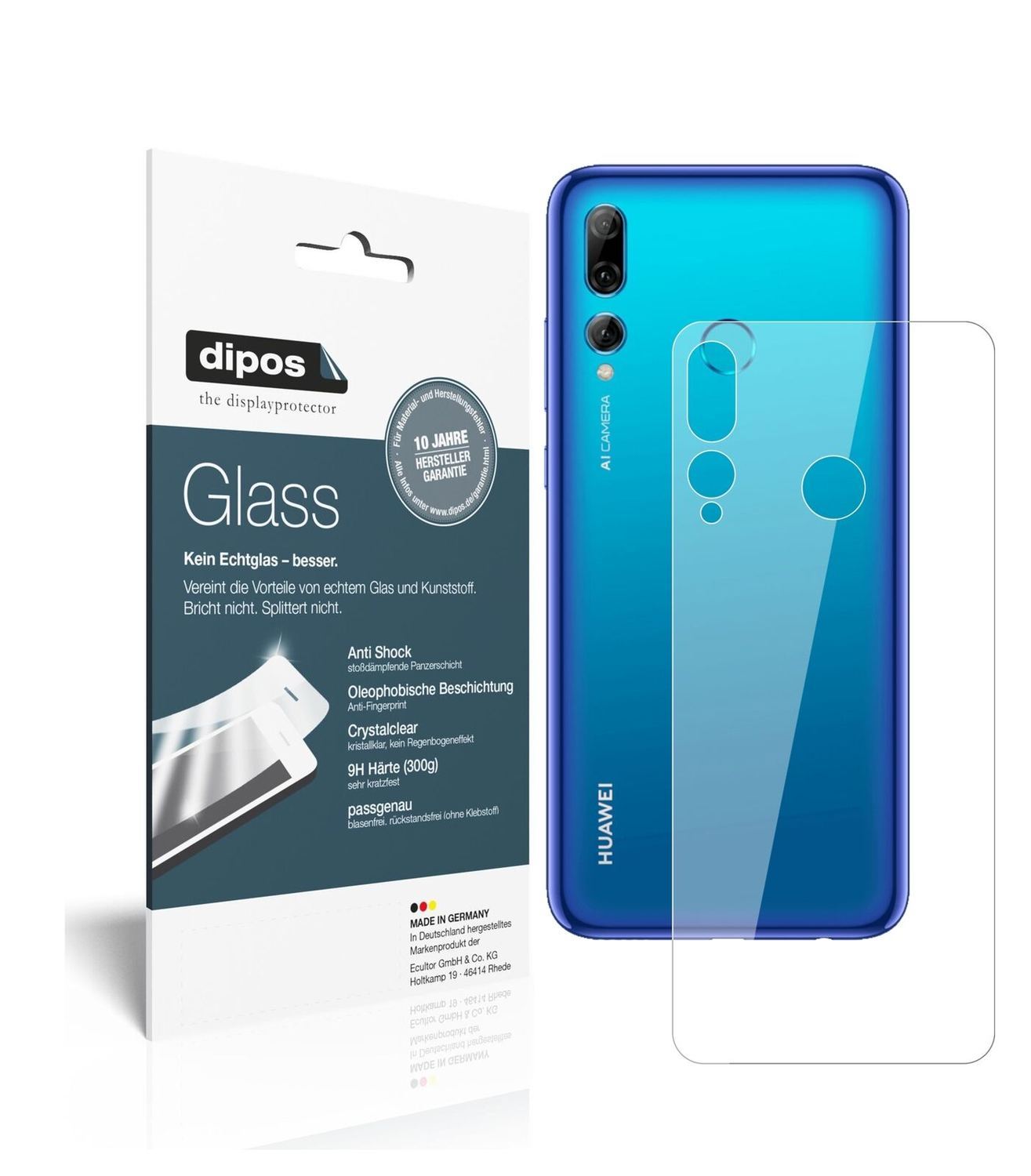 1x 9H Schutzfolie für Huawei P Smart Plus (2019) R (2)