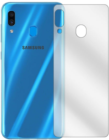 6x Schutzfolie klar für Samsung Galaxy A30 Rücksei (2)