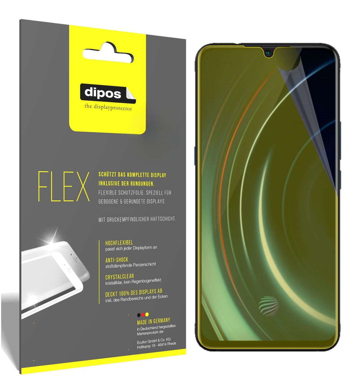 3x 3D Full Cover Schutzfolie für Vivo IQOO (1)