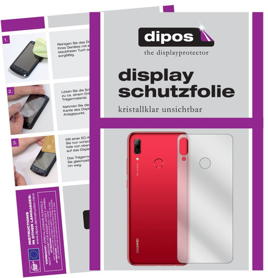 2x Schutzfolie klar für Huawei Nova Lite 3 Rücksei (1)