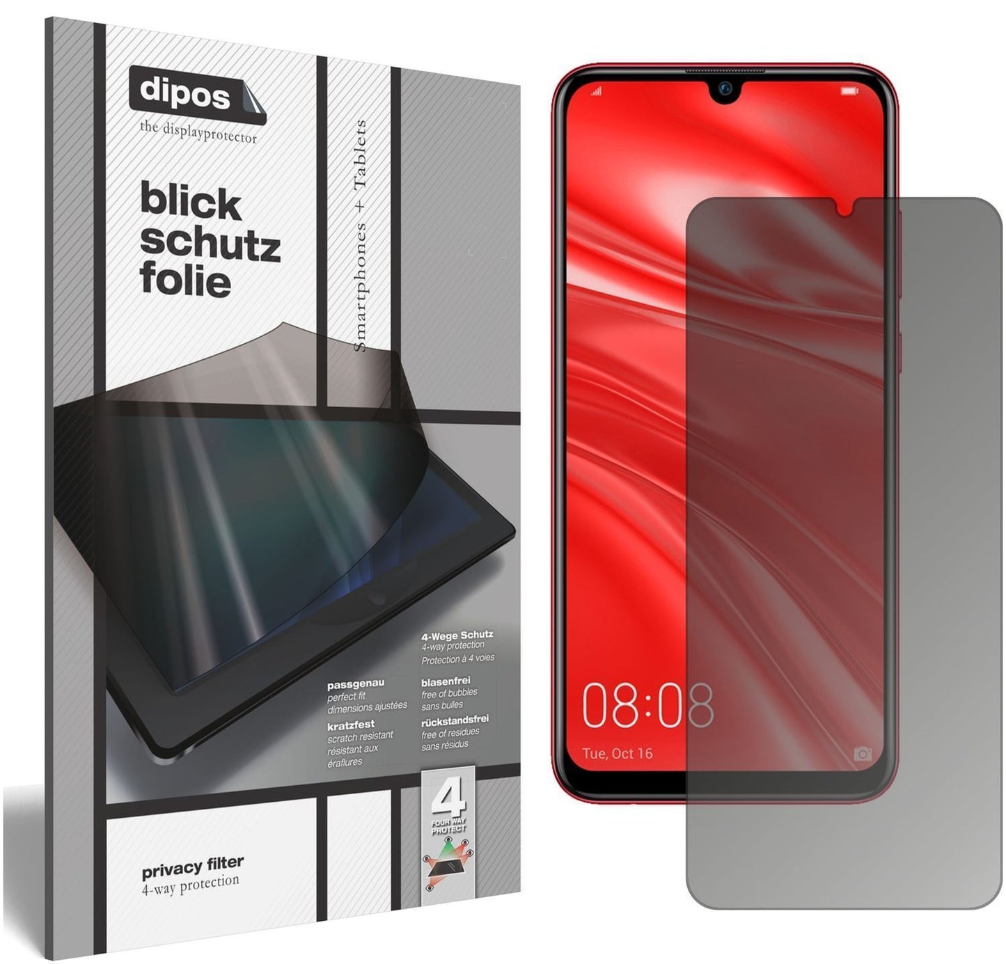 Blickschutzfolie für Huawei Nova Lite 3 matt Schut (1)