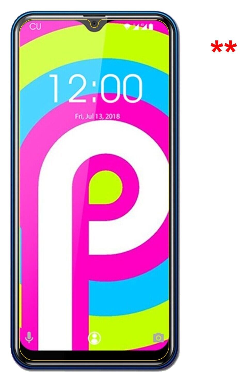 5x Schutzfolie klar für Oukitel C 15 Pro Display-S (5)