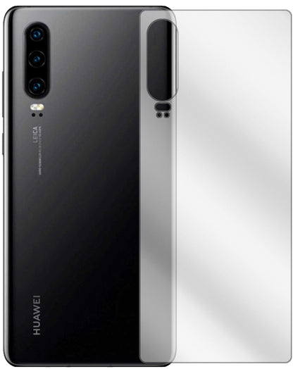 2x Schutzfolie klar für Huawei P30 Rückseite Displ (2)