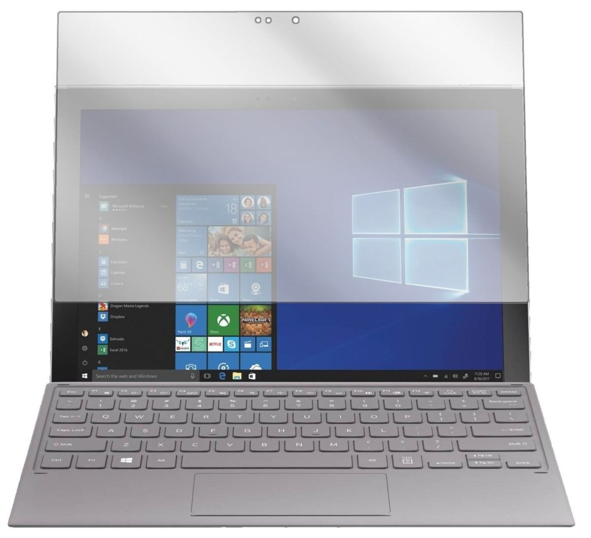 2x Schutzfolie klar für Samsung Galaxy Book 2 12.0 (2)