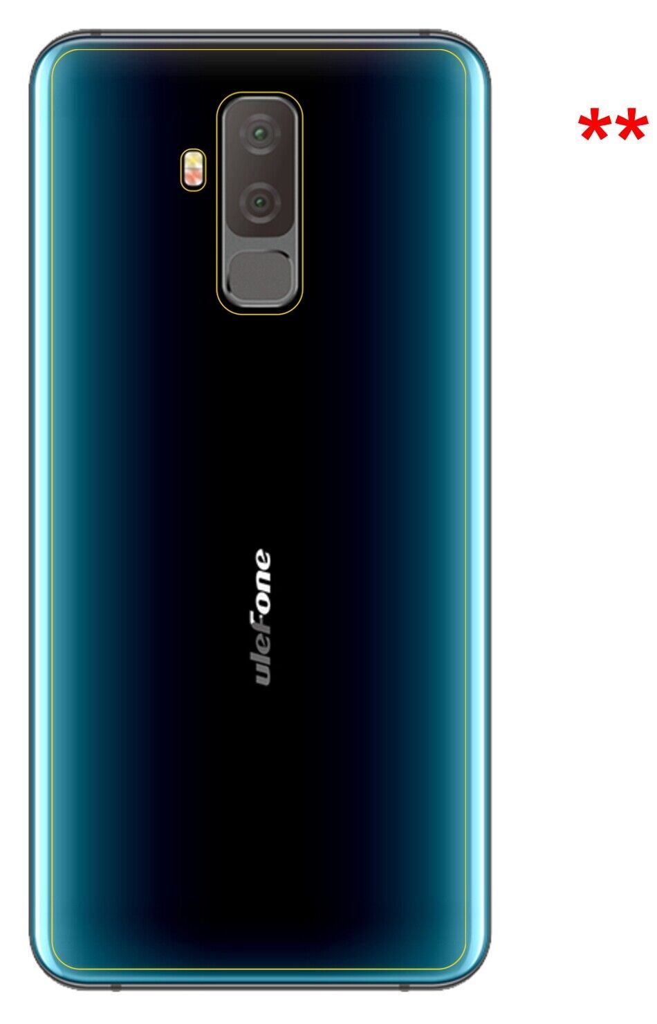 1x 9H Schutzfolie matt für Ulefone T2 Rückseite Pa (9)