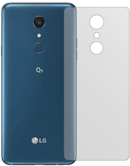 6x Schutzfolie matt für LG Q9 Rückseite Display-Sc (2)