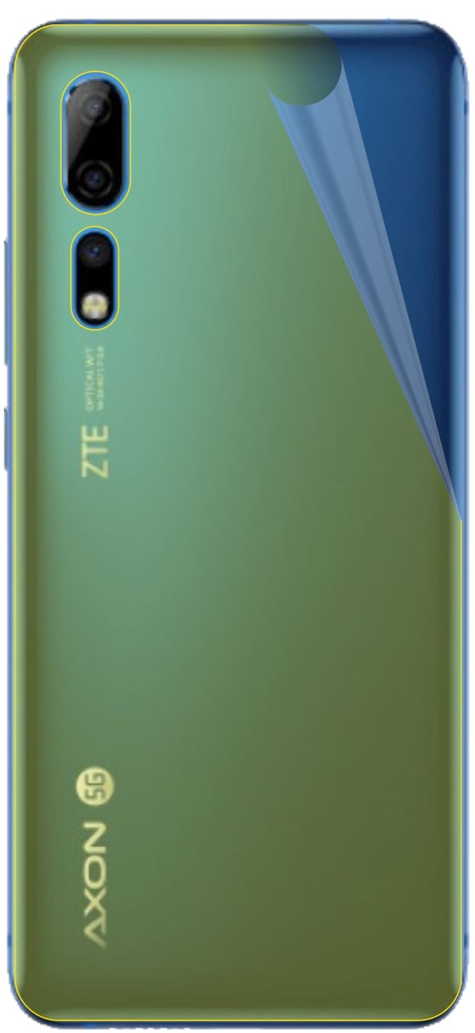 3x 3D Full Cover Schutzfolie für Axon 10 Pro Rücks (3)