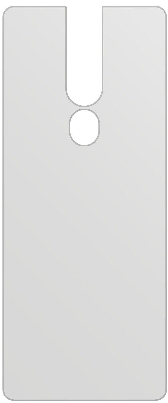 5x Schutzfolie matt für Oppo F11 Rückseite Display (3)