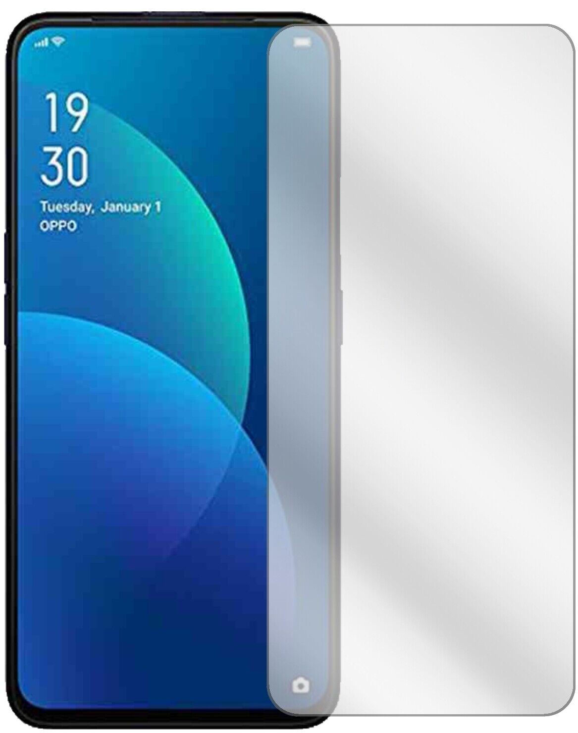 5x Schutzfolie klar für Oppo F11 Pro Display-Schut (1)