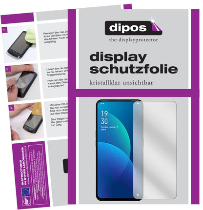 5x Schutzfolie klar für Oppo F11 Pro Display-Schut (2)