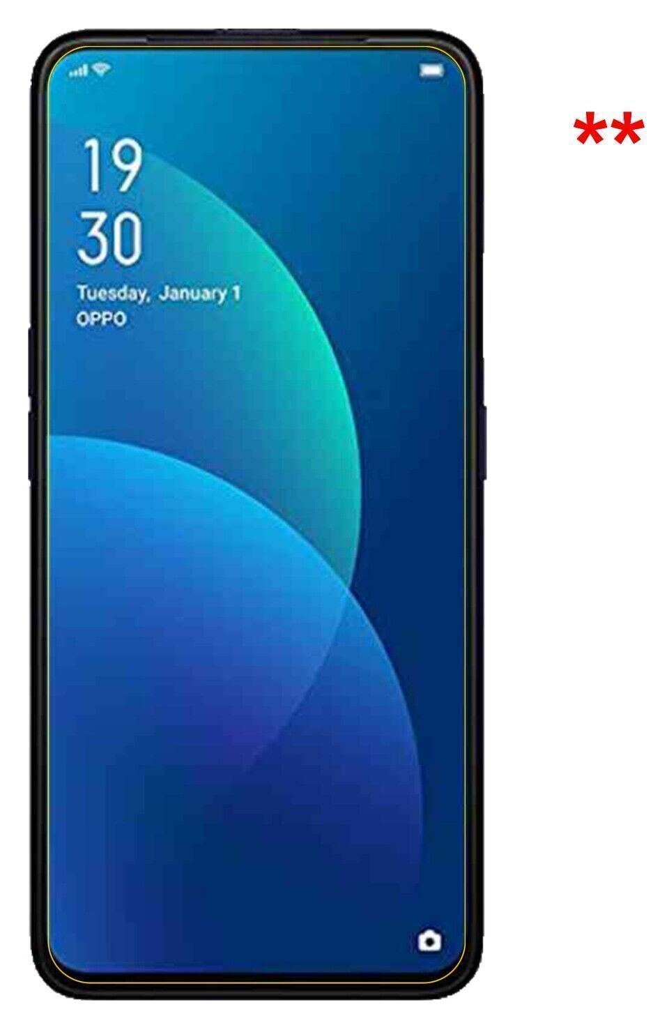 5x Schutzfolie klar für Oppo F11 Pro Display-Schut (5)